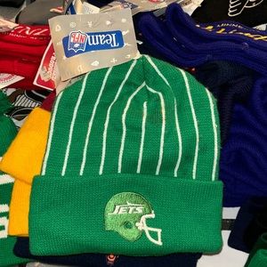 New York jets vintage winter hate beanie skully